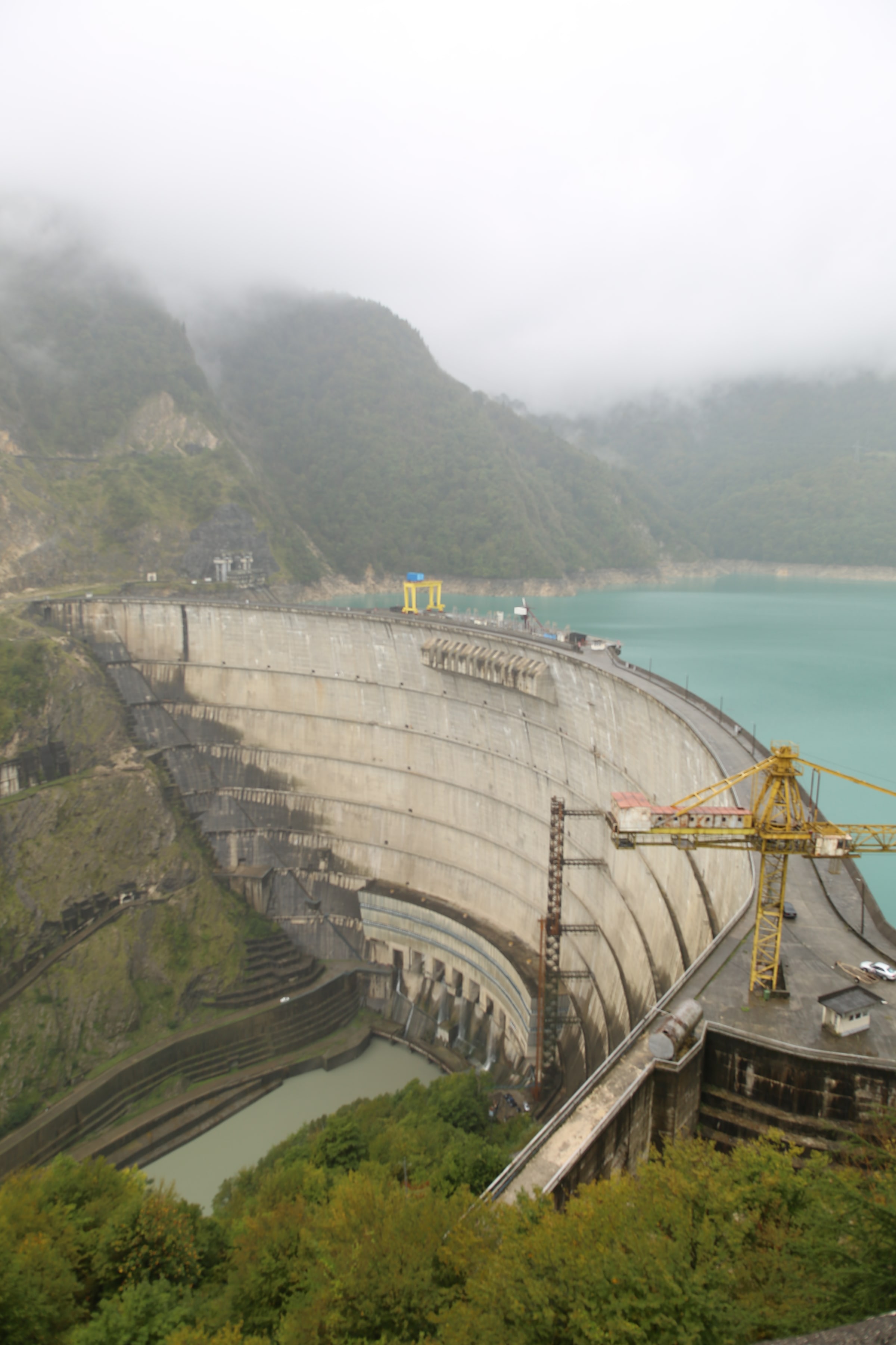 Information on the rehabilitation works planned at Enguri HPP